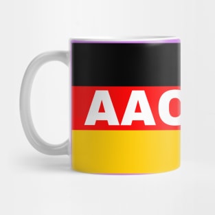 Aachen City in German Flag Mug